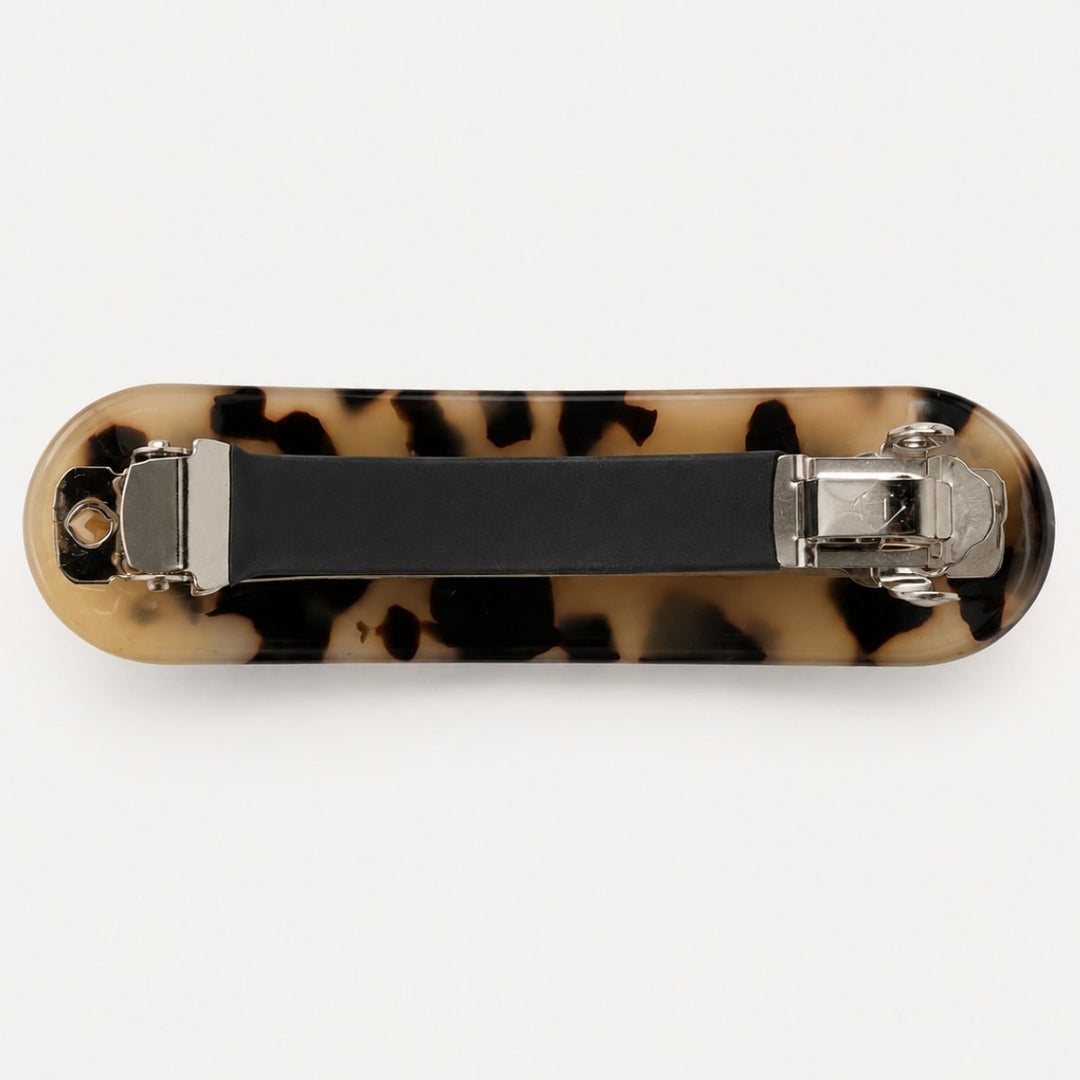 SOHO Mila Barrette Hair Clip - Light Tortoise - Hair Clip & Barettes - SOHO