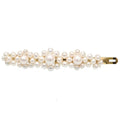 SOHO Mila Flower Hairpin with white pearls, gold - No 6272 - Hair Accessories | Fashiongirl