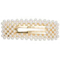 SOHO Mila Haarspange mit weißen Perlen, goldfarben – Nr. 6273 – | Fashiongirl