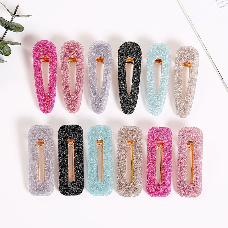 SOHO Mova Hair Clip - Glitter Latte - | Fashiongirl