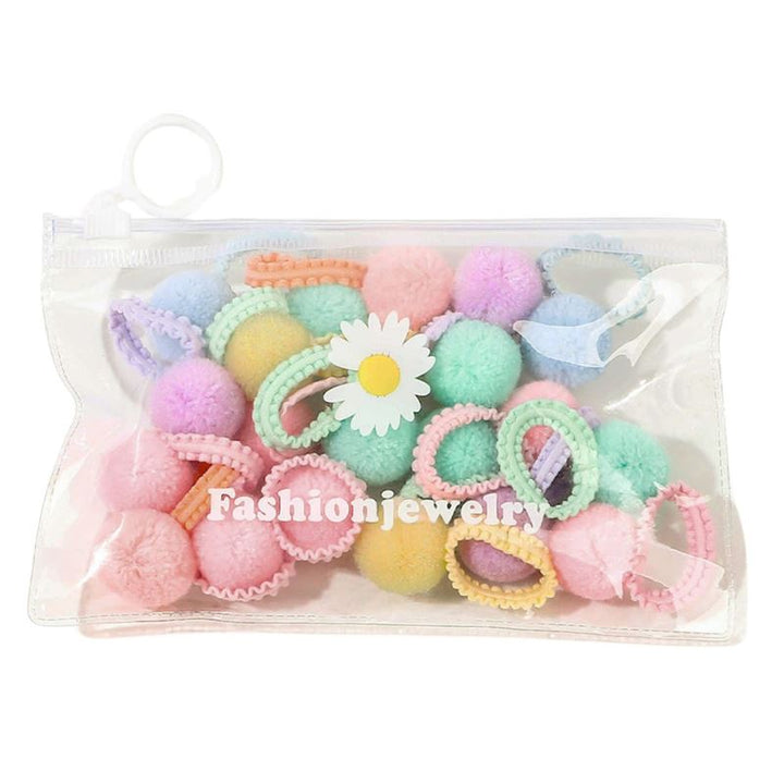 SOHO Pelona Hair elastics - Pastel - Hair Accessories | Fashiongirl