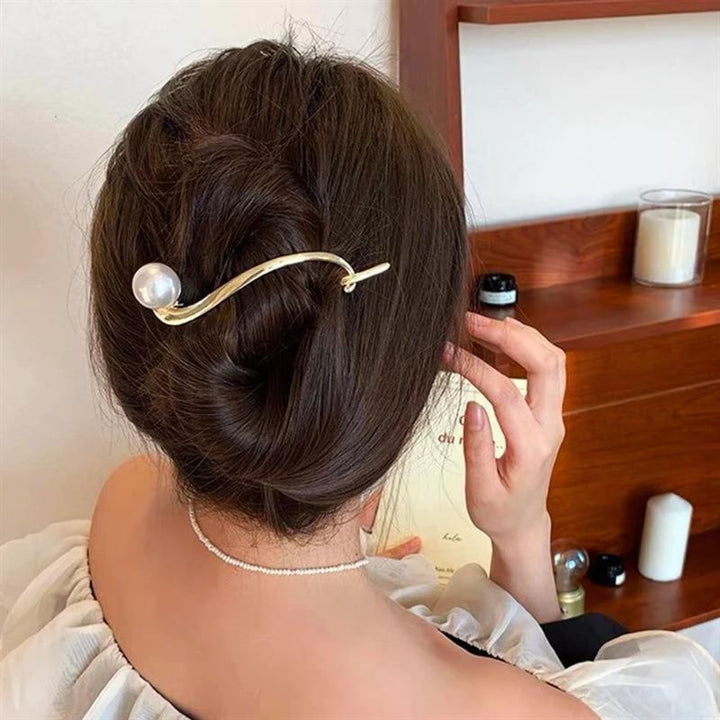 SOHO Penina Hair Clip - Gold - | Fashiongirl