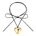 SOHO Reva Herz-Halskette – Gold – | Fashiongirl