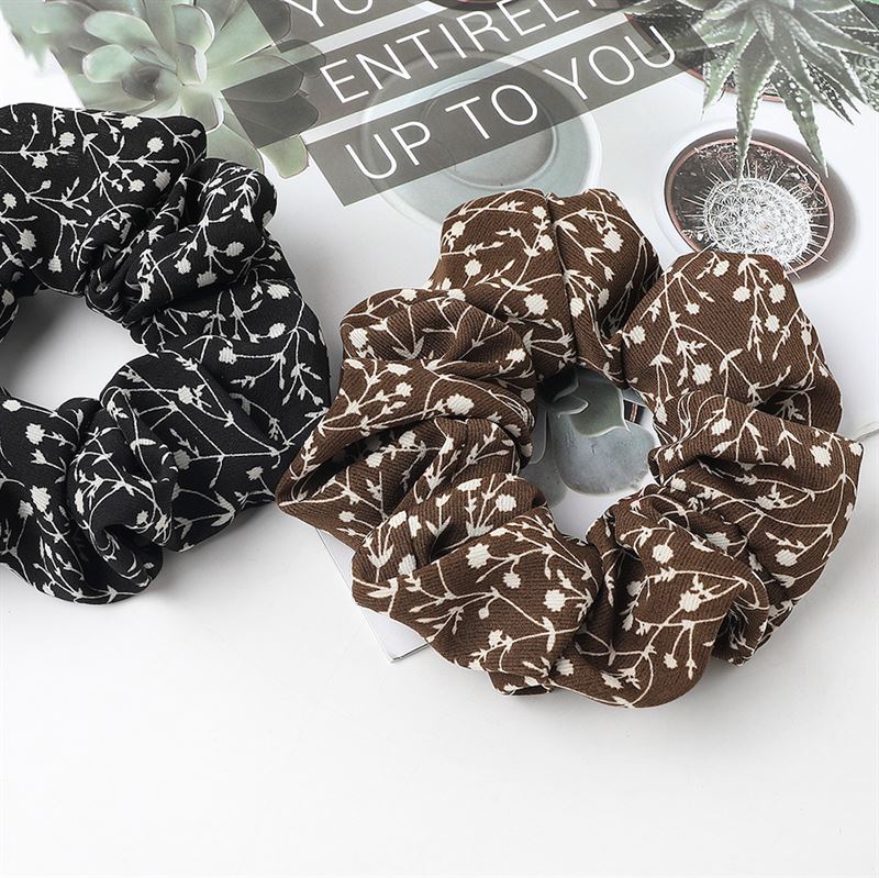 SOHO Ries Scrunchie - Black - Hair Accessories
