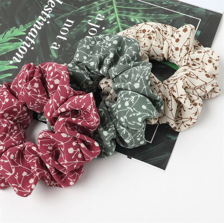 SOHO Ries Scrunchie - Green - Hair Accessories