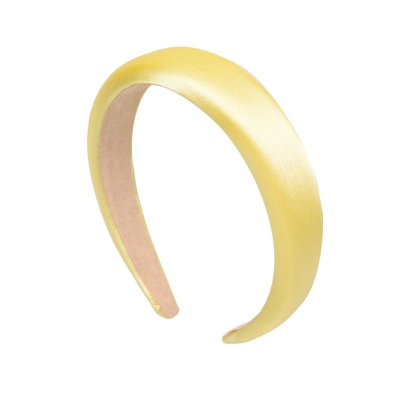 SOHO Satin Headband - Lemon - Hair Accessories