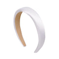 SOHO Satin-Stirnband – Weiß – Haaraccessoires