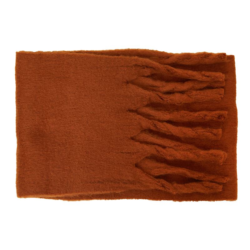 SOHO Scarf 180 x 30 cm - Brown - | Fashiongirl