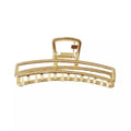 SOHO Selin Metall-Haarklammer – Gold – Haaraccessoires