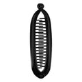 SOHO Slim Banana Hair Clip – Schwarz – | Fashiongirl