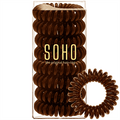 SOHO Spiral-Haarbänder, Jackie Brown – 8 Stück – Haaraccessoires | Fashiongirl