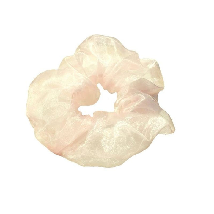 SOHO Sun XL Scrunchie - Light Yellow Shimmer - Hair Accessories