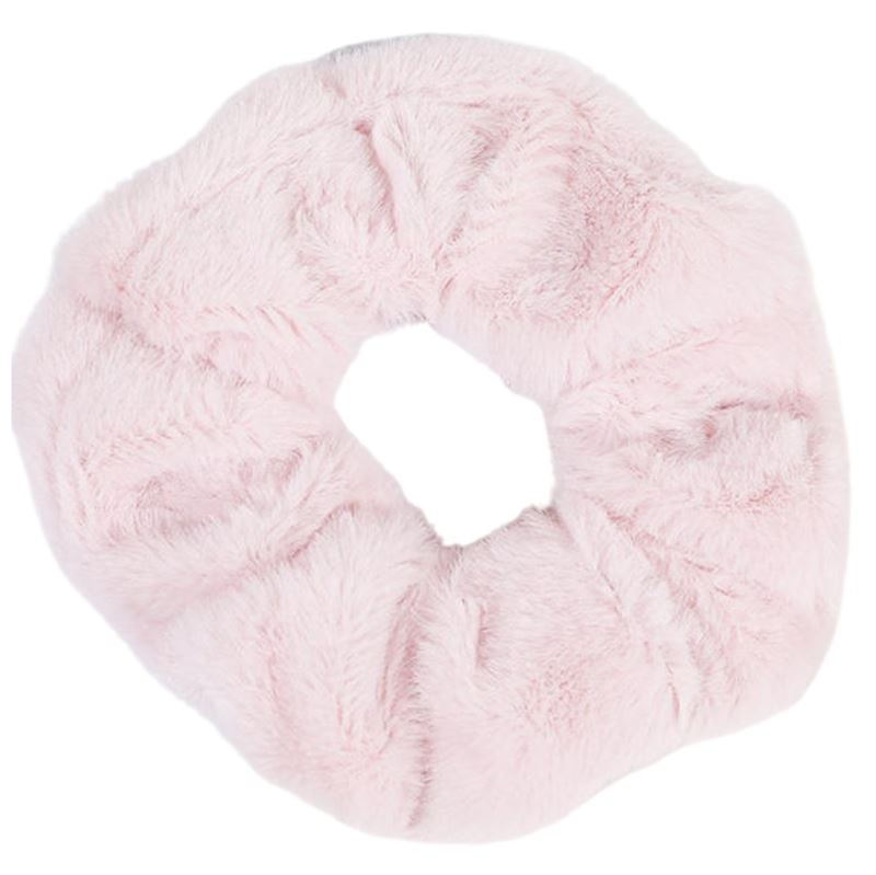 SOHO Teddie Scrunchie - Pink - Hair Accessories