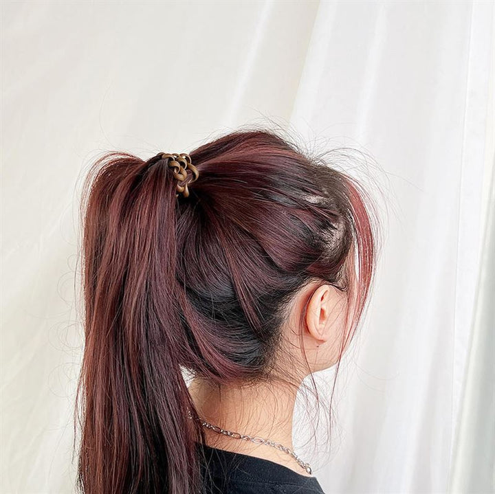 SOHO Thia Spiral Hair elastics, 6 pcs - Earth - Hair Accessories | Fashiongirl