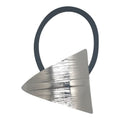 SOHO Dreieck-Haargummi – Silber – Haaraccessoires | Fashiongirl