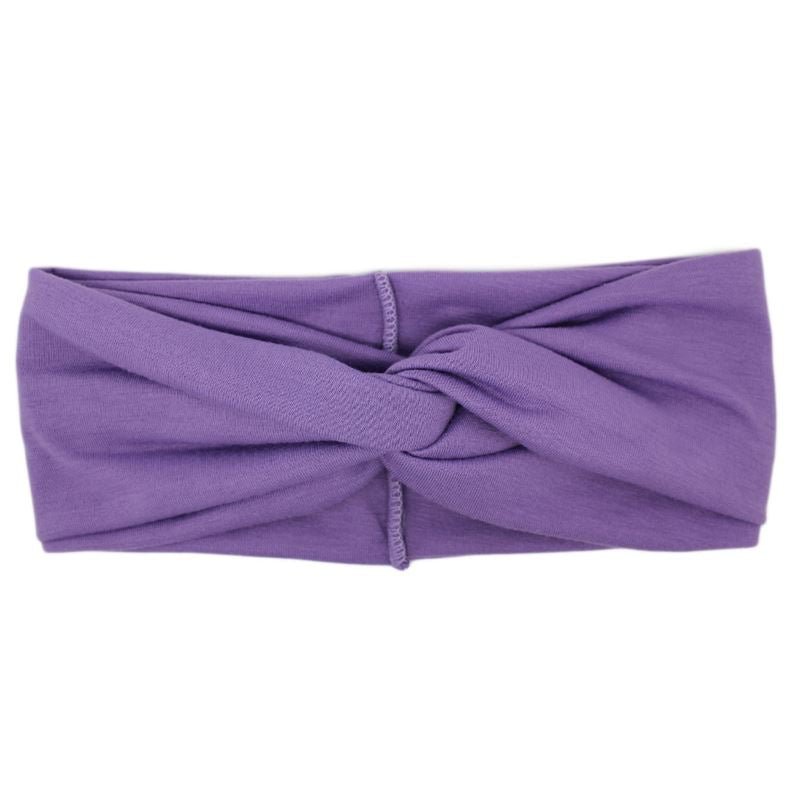 SOHO Turban Hairband, purple - Hair Accessories | Fashiongirl