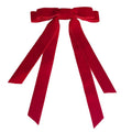 SOHO Vania Velvet Bow Hair Clip – Rot – Haaraccessoires | Fashiongirl