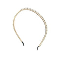 SOHO White Pearls – Stirnband mit Perlen – Haaraccessoires