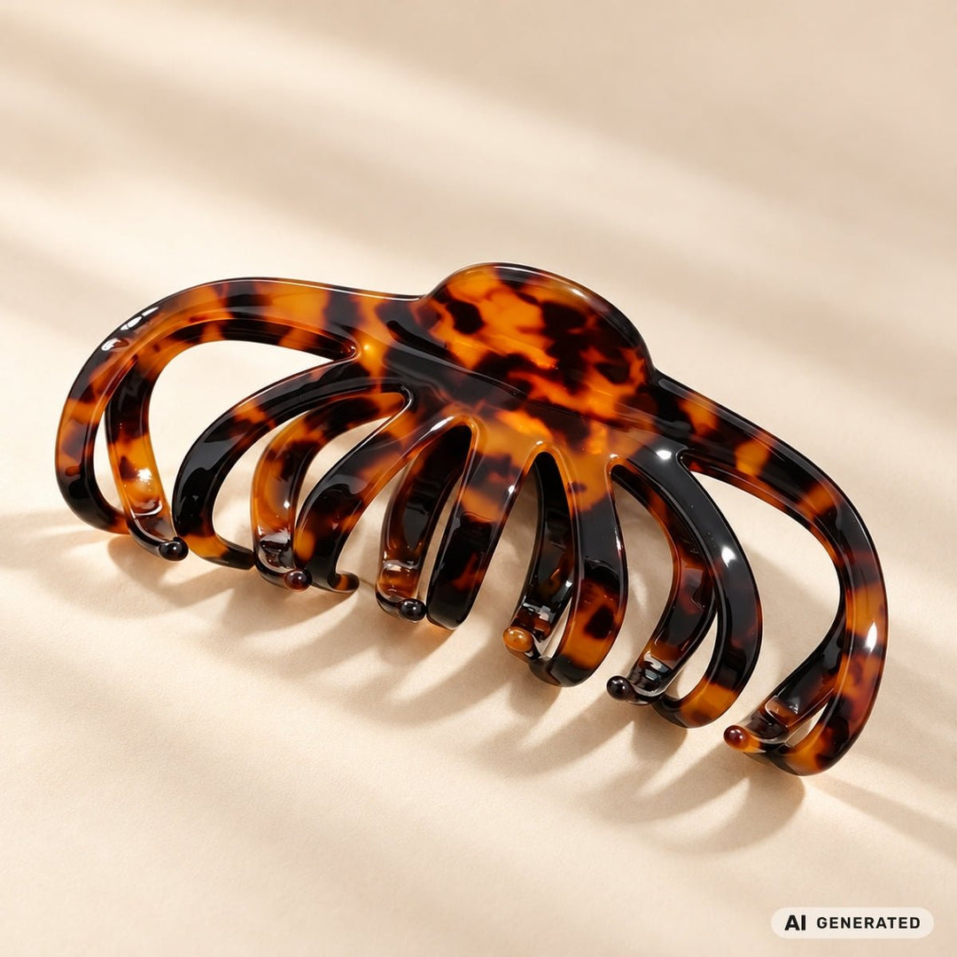 SOHO Winona Large Hair Claw - Tortoise – image 5