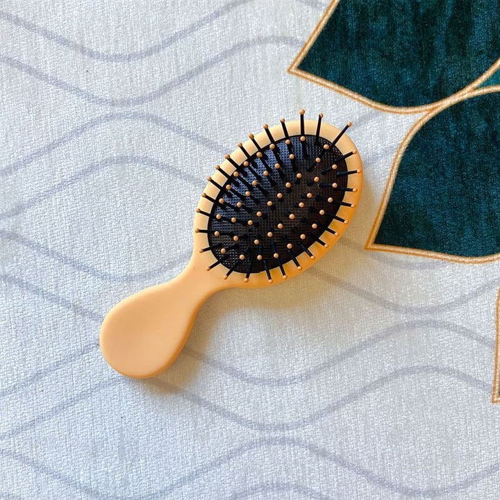 TBC Mini Hair Brush - Yellow - Hair Styling tool - TBC