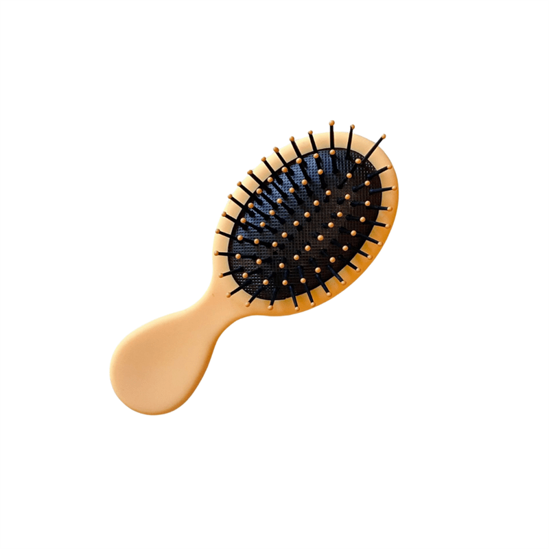 TBC Mini Hair Brush - Yellow - Hair Styling tool - TBC