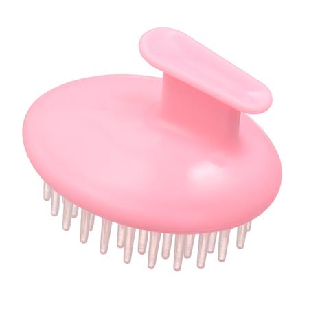TBC Shampoo Hair Brush / Scalp Brush - Scalp Massage Brush - massage and stimulation of the scalp - Pink - Hair Styling tool