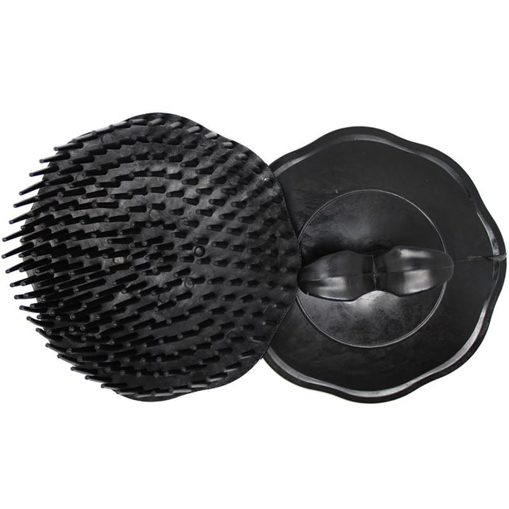 TBC Shampoo Scalp brush / hairbrush - Black - Hair Styling tool