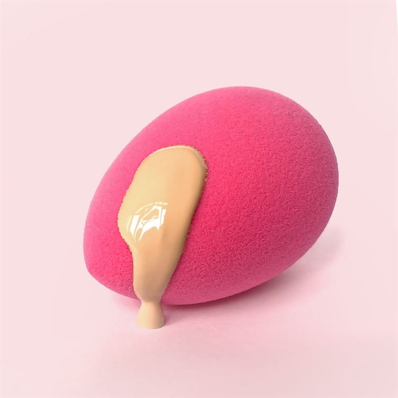 Technique PRO Blender Makeup Sponge Pink (Teardrop complexion sponge) - 