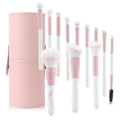 Technique PRO Blooming Makeup Brushes – 12 Make-up-Pinsel mit Becherhülle – 