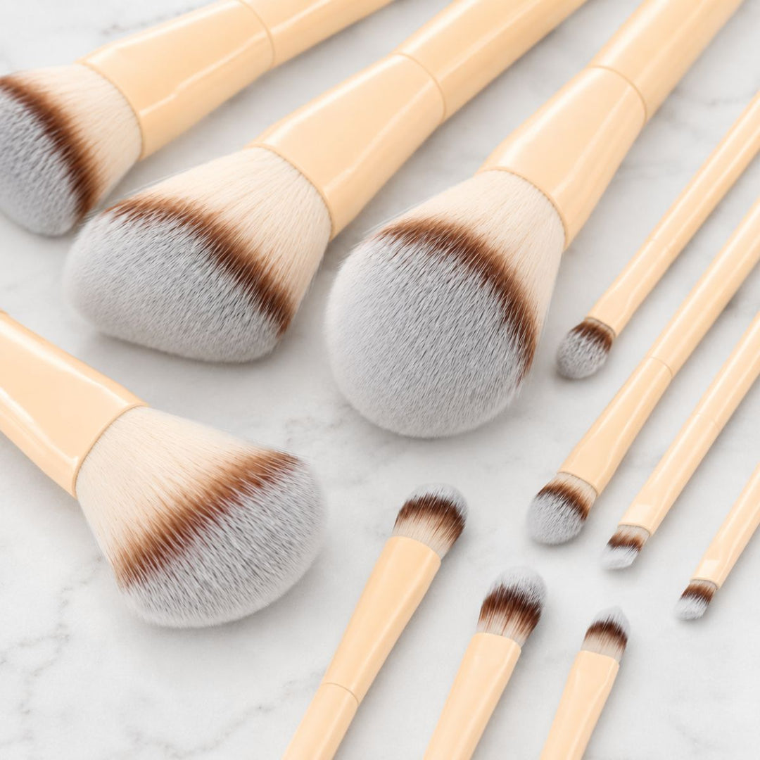 Technique PRO Buttercream Makeup Brush Set - 10 Pieces - Brush sets - Technique PRO