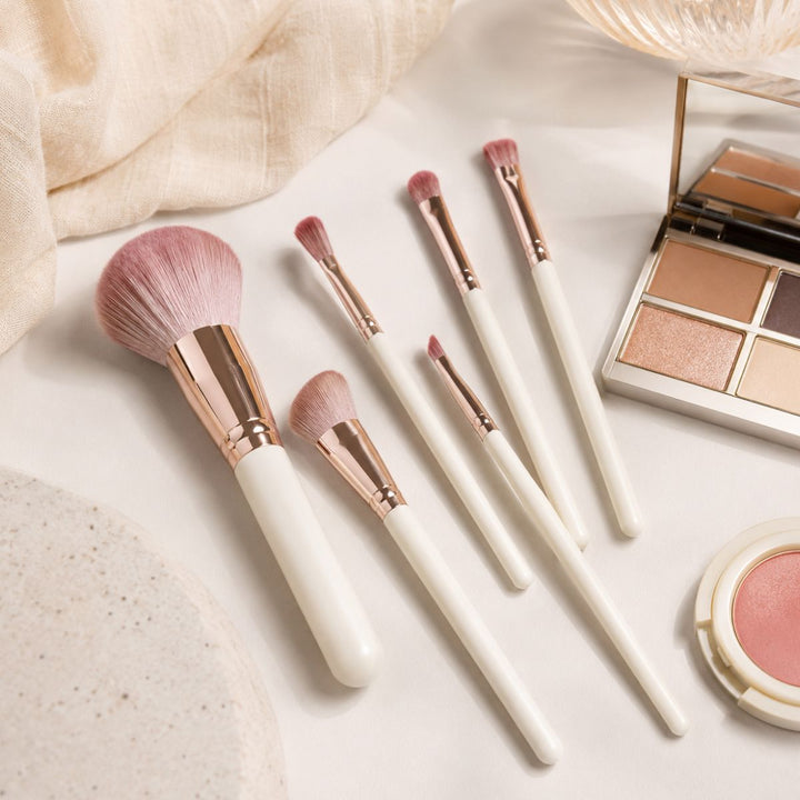 Technique PRO Dusty Magenta Makeup Brush Set - 7 Pieces - Brush sets - Technique PRO