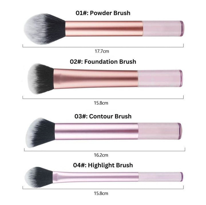 Technique PRO Glam Makeup Brush Set - 7 Pieces - 