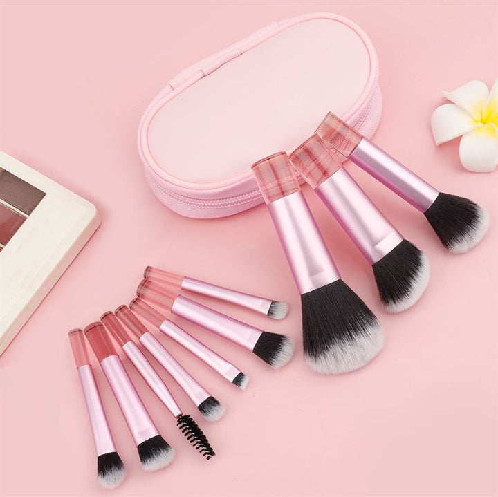 Technique PRO Petite Glow Brush Travel Set - Pink - | Fashiongirl