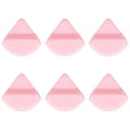 Technique PRO Powder Puff Brush - Pink Triangle - 6 pcs - 