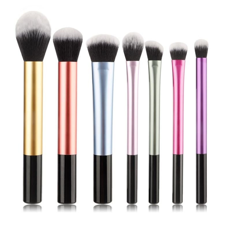Technique PRO Rainbow Pastel Makeup Brush Set - 7 pcs - Hair Accessories