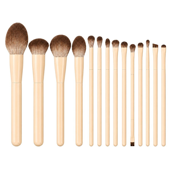 Technique PRO Vanilla Makeup Brush Set - 14 Pieces - Brush sets - Technique PRO