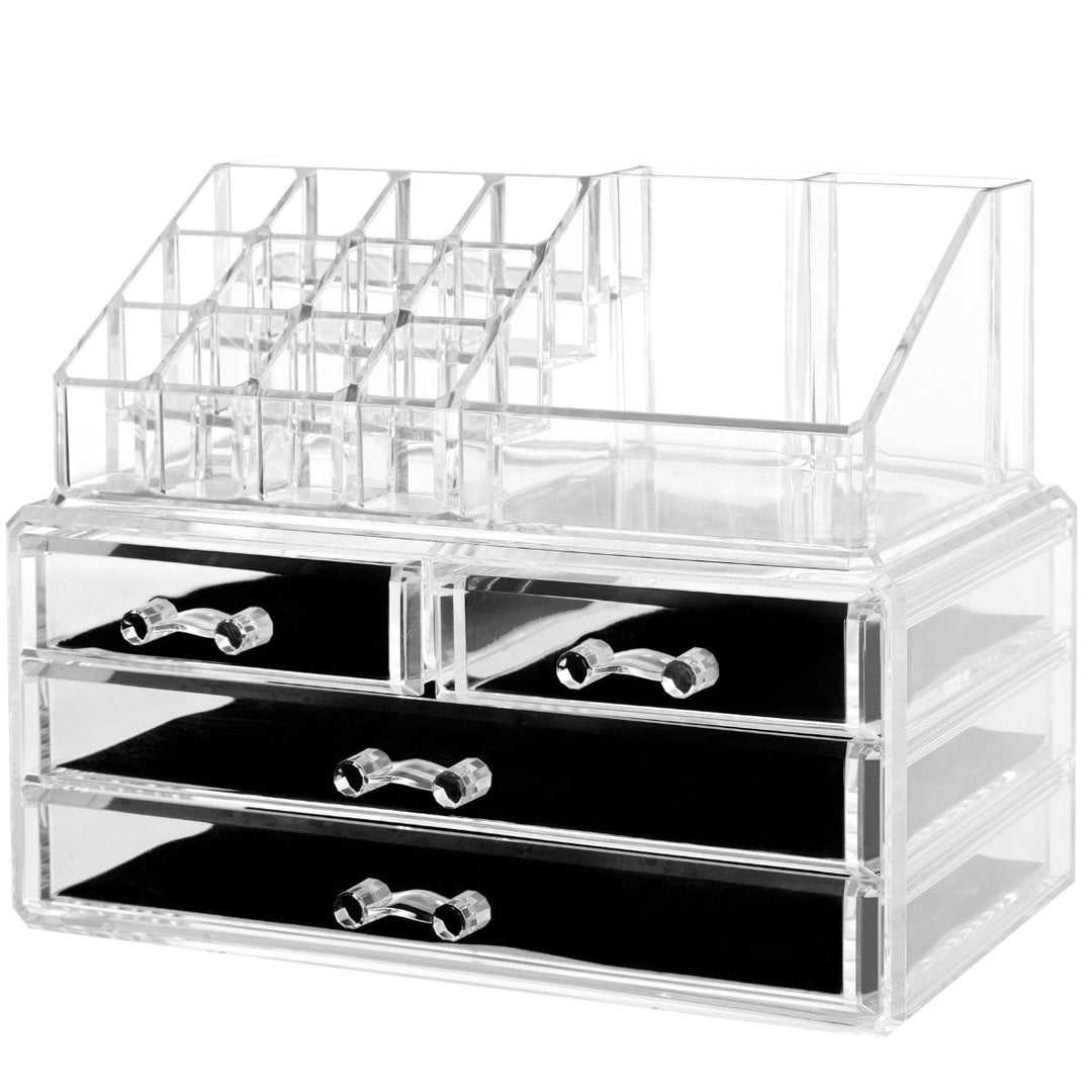 UNIQ Acryl-Schmuck-/Make-up-Organizer mit 4 Schubladen – SF 1155 – Organizer – UNIQ