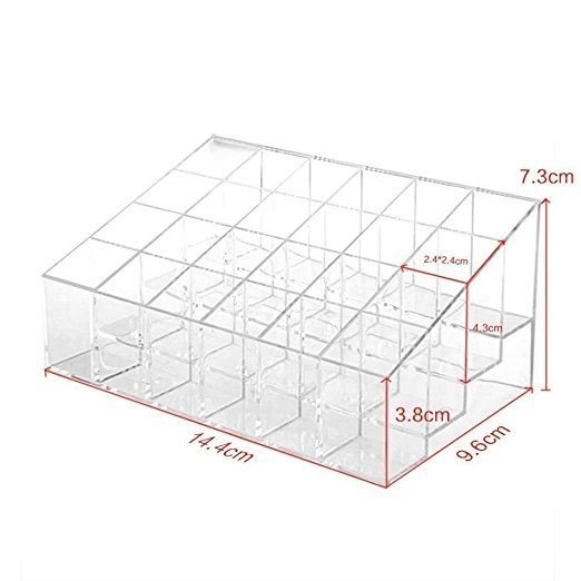 UNIQ Acrylic Makeup Organiser - 24 compartments - Organiser