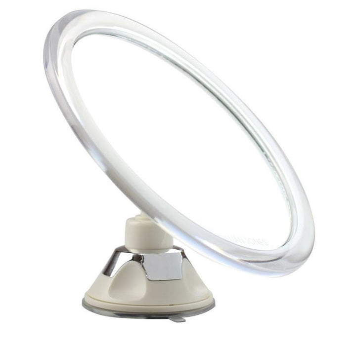 UNIQ Bathroom Mirror with suction cup x10 magnification, white - | Fashiongirl