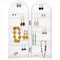 UNIQ Foldable jewellery stand for earrings &amp; necklaces - 2 sides - | Fashiongirl