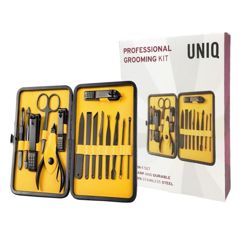 UNIQ Grooming set for nails, feet, face, eyebrows - 15 sets - | Fashiongirl