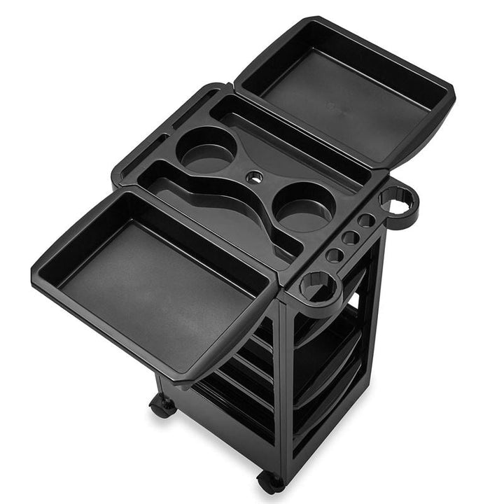 UNIQ Friseurwagen / Rolltisch – Schwarz – | Fashiongirl