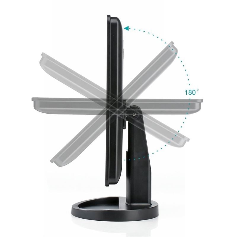 UNIQ Hollywood Makeup Mirror with light and 10x magnifying mirror - | Fashiongirl