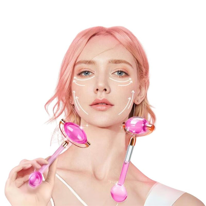 UNIQ Ice Roller für das Gesicht in Pink – | Fashiongirl