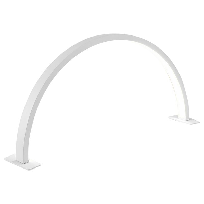 UNIQ LED Table lamp Half Moon Arch for manicure / eyelash extensions - White - | Fashiongirl