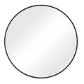UNIQ Oslo Round Mirror - Ø50 cm Black - | Fashiongirl