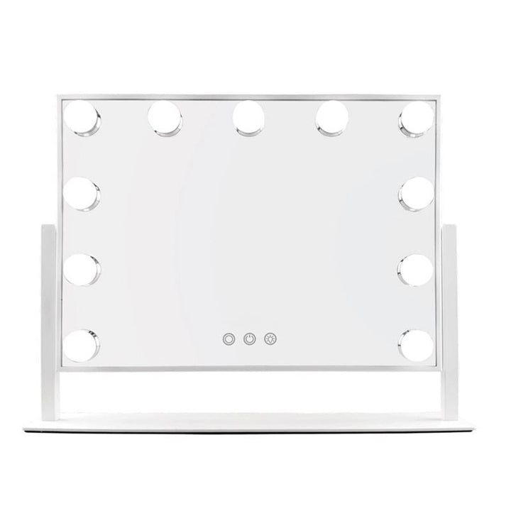 UNIQ Paris Make - up mirror with 11 LED bulbs - White - | Fashiongirl