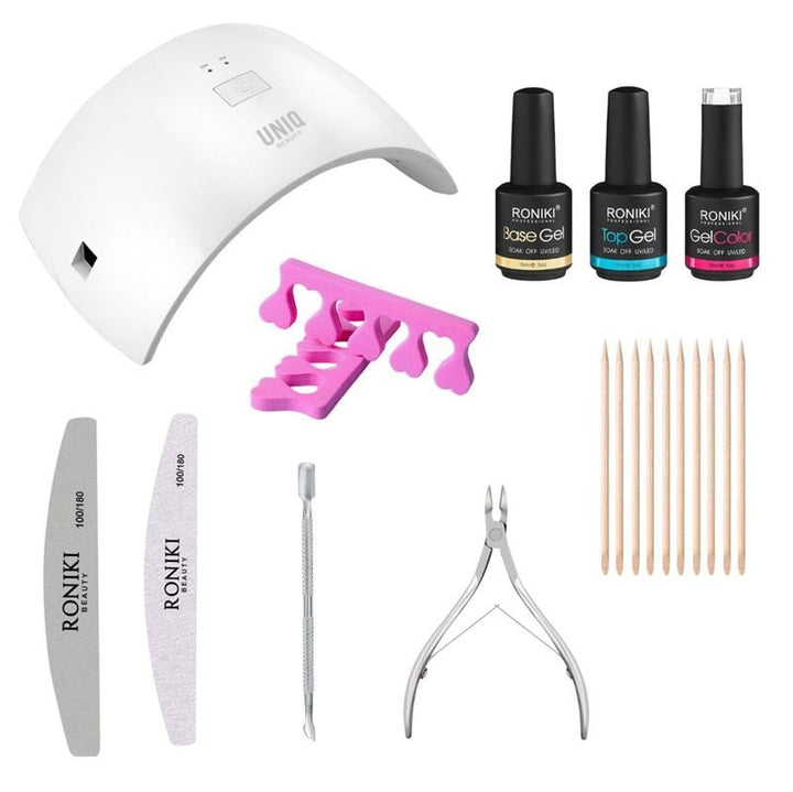 UNIQ Pure Gel Polish Starter Kit – Gel-Nagellack zu Hause herstellen – | Fashiongirl