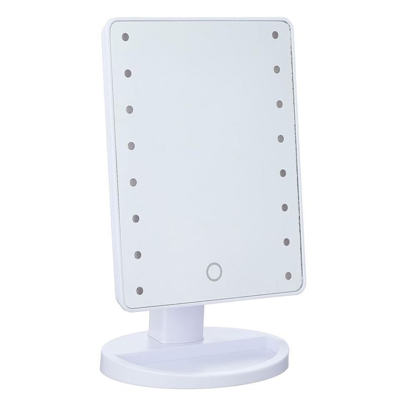 UNIQ STAR Hollywood Classic 16 LED Mirror - White - | Fashiongirl