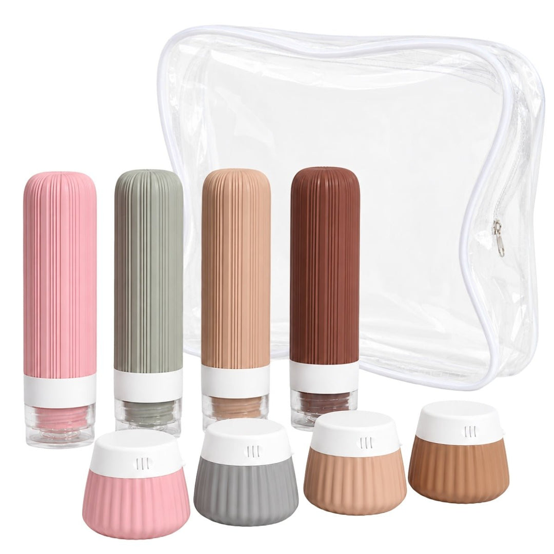 UNIQ Travelle Refillable Silicone Travel Bottle Set 90ml & 40ml
